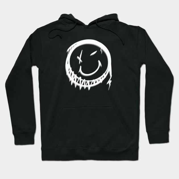 Smile / Broken smile / Emoji Hoodie by Print Art Station